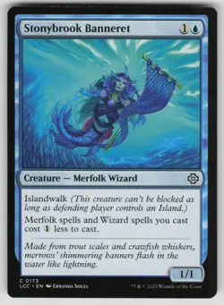 Stonybrook Banneret Common Commander: The Lost Caverns of Ixalan 173 MTG NM - Image 1