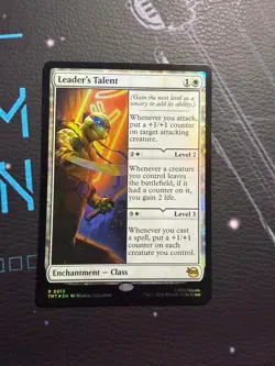 Leader's Talent Teenage Mutant Ninja Turtles Rare - Image 1