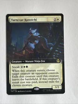 MTG Turncoat Kunoichi Extended Art - Teenage Mutant Ninja Turtles #260 - Image 1