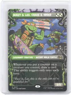 Mikey & Leo, Chaos & Order (Showcase) Teenage Mutant Ninja Turtles Regular - Image 1