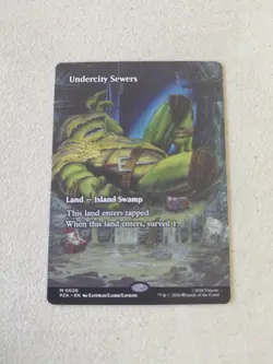 MTG TMNT Undercity Sewers (Borderless) Normal 20 #36 - Image 1