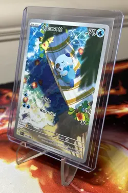 Pokemon TCG White Flare - Oshawott - Illustration Rare #105/086 - NM/MINT - Image 3