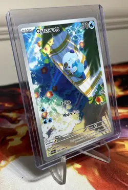Pokemon TCG White Flare - Oshawott - Illustration Rare #105/086 - NM/MINT - Image 4