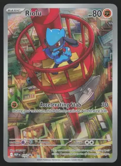 Riolu - 010 010 Holo Promo ME: Mega Evolution Promo Pokemon NM - Image 1