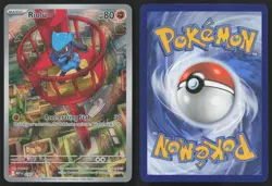 Riolu - 010 010 Holo Promo ME: Mega Evolution Promo Pokemon NM - Image 3