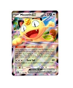 Pokemon Perfect Order MEOWTH EX 062/088 Double Rare Card MINT-NM - Image 1