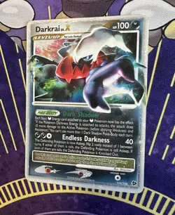 Pokemon Darkrai LV.X 104/106 Great Encounters Holo Ultra Rare Card - HPL/DMG - Image 4