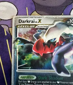 Pokemon Darkrai LV.X 104/106 Great Encounters Holo Ultra Rare Card - HPL/DMG - Image 5