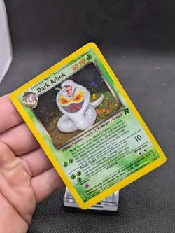 Dark Arbok 2/82 Team Rocket Holo Rare Pokemon WOTC LP-NM - Image 2