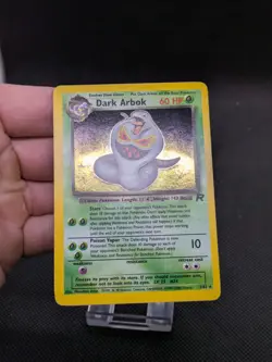 Dark Arbok 2/82 Team Rocket Holo Rare Pokemon WOTC LP-NM - Image 3