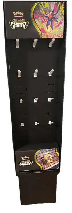 PERFECT ORDER POKEMON CARD Stand Up STORE DISPLAY (NO PACKS Or CARDS) - Image 2