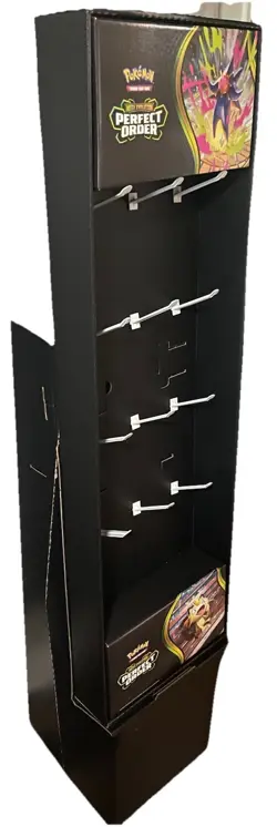 PERFECT ORDER POKEMON CARD Stand Up STORE DISPLAY (NO PACKS Or CARDS) - Image 3