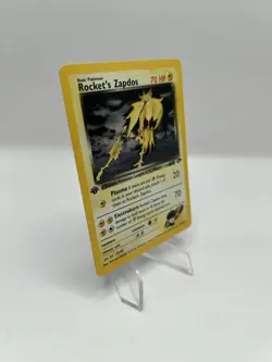 Pokemon TCG Rocket’s Zapdos Gym Challenge 1st Edition 2000 15/132 - LP - Image 3