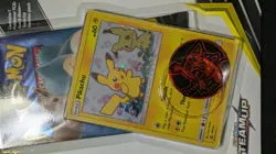 Pokemon TCG Sun & Moon Team Up Blister Pack SM162 Pikachu Promo Sealed - Image 2