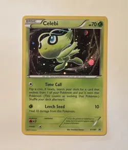 Celebi XY187 XY187 Holo Promo XY Promo Pokemon Holo NM - Image 1