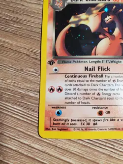 2000 Pokemon Rocket 1st Edition #4 Dark Charizard - Holo - Image 5