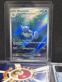 Wartortle 171/165 Sv: Scarlet & Violet Pokemon 151 IR Illustration Rare - Image 1