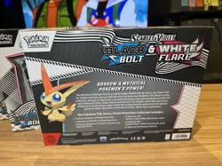 Black Bolt & White Flare - Victini Collection Box - (4 Packs) - Pokemon TCG - Image 5