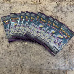 Pokemon TCG Violet Ex SV1v set Japanese 10x Booster Lot. Loose, Sealed. - Image 1
