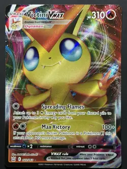 Victini VMAX 022/163: Battle Styles Pokemon TCG Near Mint Condition - Image 1