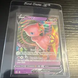 The Pokemon Company Mew V Fusion Strike 113/264 Ultra Rare Holo Basic 180 HP - Image 1