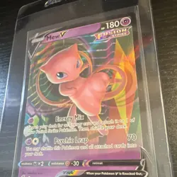 The Pokemon Company Mew V Fusion Strike 113/264 Ultra Rare Holo Basic 180 HP - Image 4