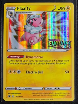 Flaaffy SWSH122 (Prerelease Black Star Promo) Evolving Skies Near Mint - Image 1