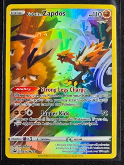Galarian Zapdos SWSH283 (Black Star Promo) Sword & Shield Near Mint - Image 1