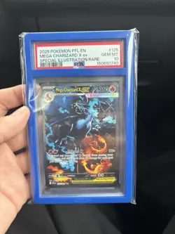 Pokemon Mega Charizard X ex Phantasmal Flames Holo SIR PSA 10 English 2025 - Image 1