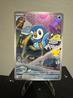 Pokemon TCG Piplup Art Rare Promo 042 - Image 1