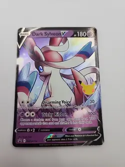 Pokemon TCG Dark Sylveon V SWSH134 Full Art Black Star Promo Rare Holo NM - Image 1