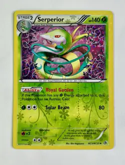 Serperior 2013 Pokemon Legendary Treasures Radiant Collection #RC3/RC25 * LP - Image 1