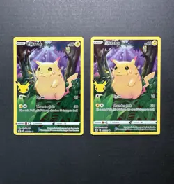 Pokemon Celebrations PIKACHU Holo #005/025 Lot Of (2) - Image 1