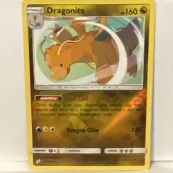 Pokemon TCG Dragonite 119/181 Sm-Team Up Holo Rare Reverse Holo Stage 2 160 HP - Image 1