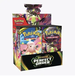Pokemon Mega Evolution Perfect Order Booster Box Sealed - Image 1