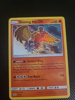 Shining Ho-Oh SM70 - SM Black Star Promo Pokemon TCG NM/LP - Image 1