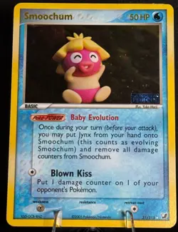 The Pokemon Company Smoochum 31/115 Unseen Forces Reverse Holo - Image 1