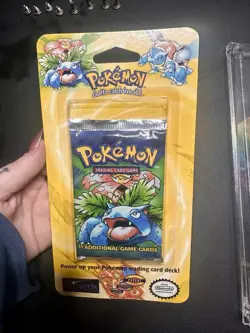 SEALED Pokemon 1999 Base Blister Set SEALED Pack Venusaur Art - Image 5
