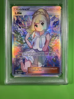 Lillie Trainer 2018 Pokemon Sun & Moon Ultra Prism #151 PSA 9 Mint - Image 4
