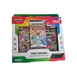 Pokemon TCG First Partner Illustration Collection Series 1 Promo Box 2025 EN - Image 1