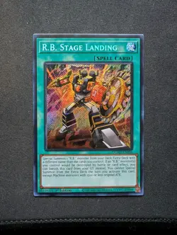 R.B. Stage Landing DUAD-EN096 Secret Rare Duelist's Advance NM 1st Ed YUGIOH - Image 1