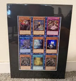 PHNI 1st Edition Super Rare Uncut Sheet- Yugioh Konami 3x3 - Image 1
