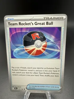 Pokemon TCG - Team Rocket's Great Ball 175/182 - Destined Rivals 2025 - Image 1