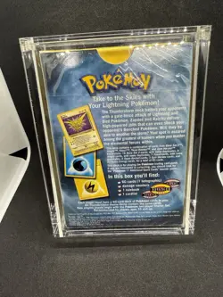 1999 Pokemon Thunderstorm Theme Deck Factory Sealed WOTC with Acrylic case - Image 2
