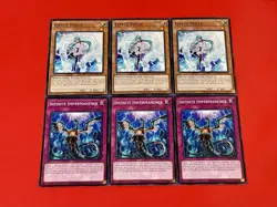 3x Infinite Impermanence + 3x Effect Veiler | NM | 1st Editions | YuGiOh! - Image 1
