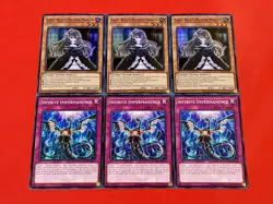 3x Infinite Impermanence + 3x Ghost Belle & Haunted Mansion | NM | YuGiOh! - Image 1