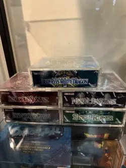 Yugioh 25th Anniversary Booster Box Set LOB MRD SRL PSV IOC Legend of Blue Eyes 83717860532 - Image 1