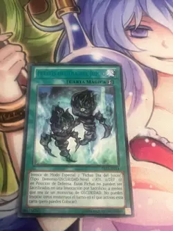 FIRES OF DOOMSDAY BLUE RARE SPANISH DL15-EN014 SP014 NEAR MINT YUGIOH - Image 1