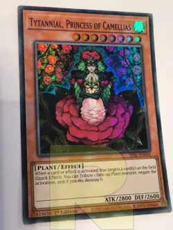Tytannial Princess Of The Camellias R Super Rare R SESL-EN041 R Yugioh R English - Image 3