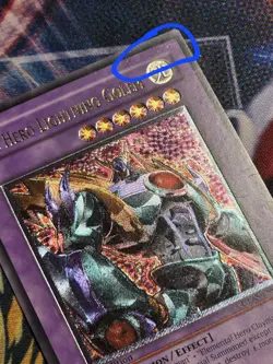 Yu-Gi-Oh Evil Hero Lightning Golem Ultimate Rare 1st Ed EURO NM - Image 4